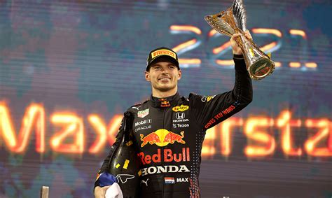 Red Bull driver Max Verstappen wins Formula One world championship for 3rd straight season